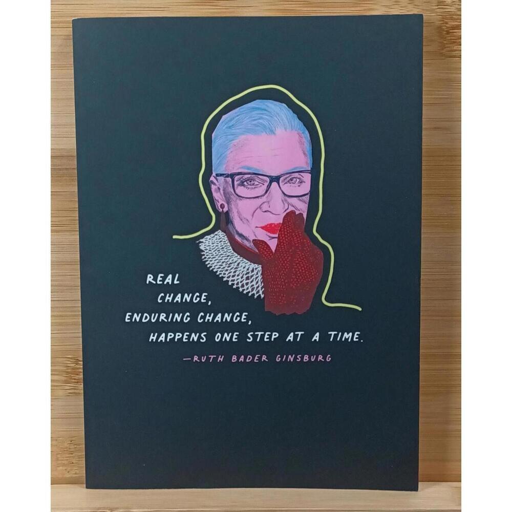 Ruth Bader Ginsburg‎ Inspirational Journal
